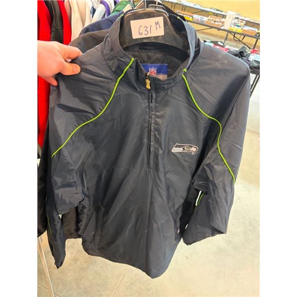 SEATTLE SEA HAWKS SIZE M WINDBREAKER