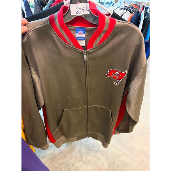 SIZE LARGE TAMPA BAY ZIP-UP SWEATER