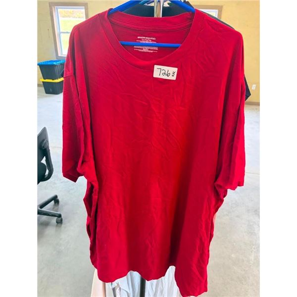 2 OF SIZE 5XL T-SHIRTS