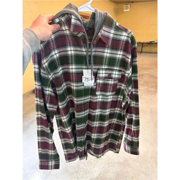 WOMENS SIZE MEDIUM LONG SLEEVE FLANNEL
