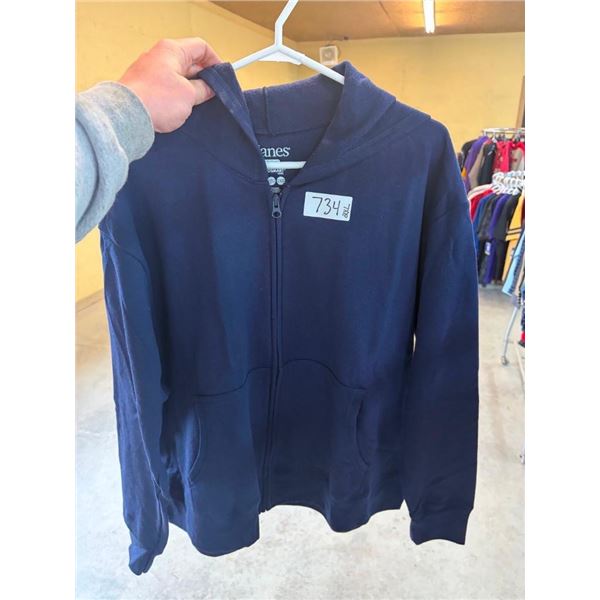 WOMENS SIZE 2XL ZIP-UP SWEATER