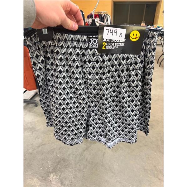 2 PAIR OF MENS LOOSE BOXERS