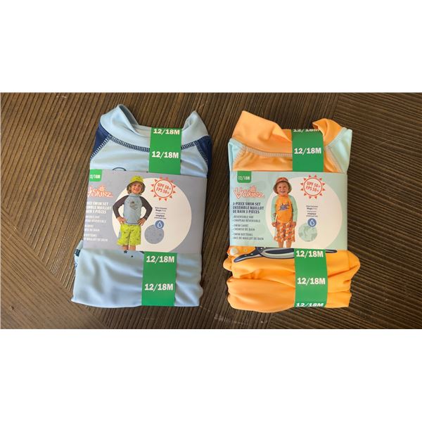 Brand New - Brand New – UV Skinz Toddler Swimwear Lot – 12–18 Months [x=#