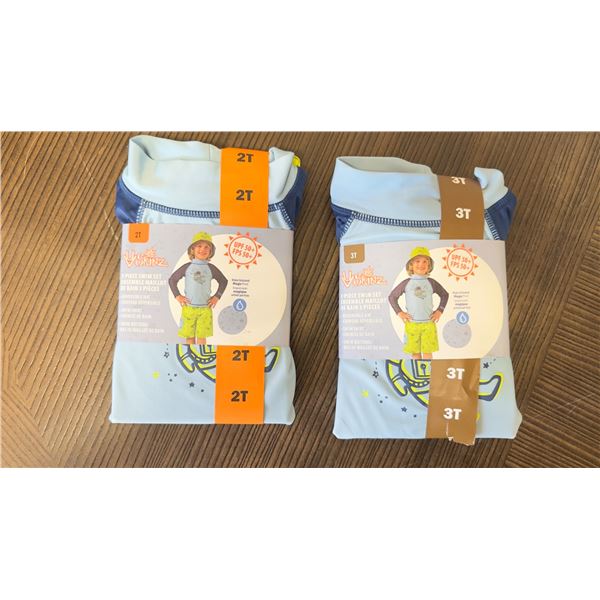 Brand New - Brand New – UV Skinz Toddler Swimwear Lot – Sizes 2T & 3T – U