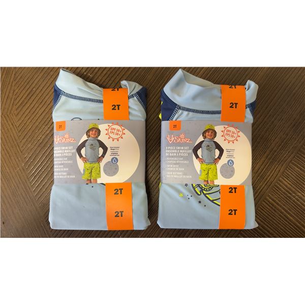 Brand New - Brand New – UV Skinz Toddler Swimwear Lot – Size 2T – UPF 50+