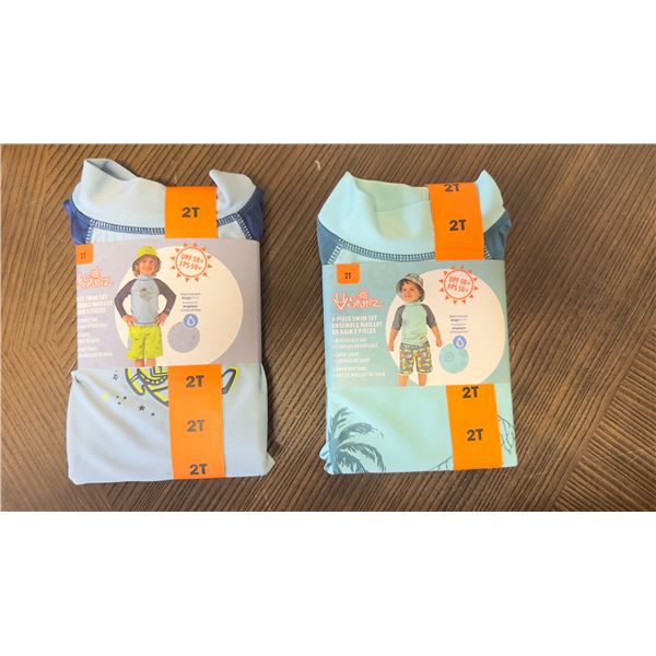 Brand New - Brand New – UV Skinz Toddler Swimwear Lot – Size 2T – UPF 50+