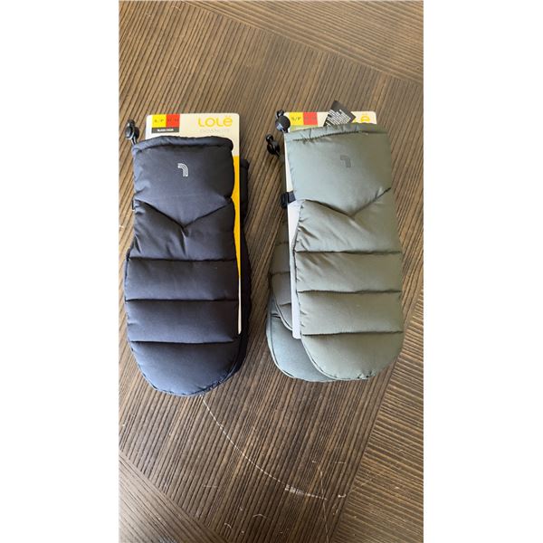 Brand New - Brand New – Lolë Downlite Winter Mittens Lot – Small/Medium –