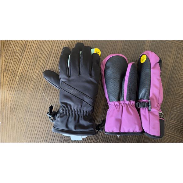 Brand New - Brand New – Swany Sport Small Gloves & Hipora Small Mittens Lot – Blac