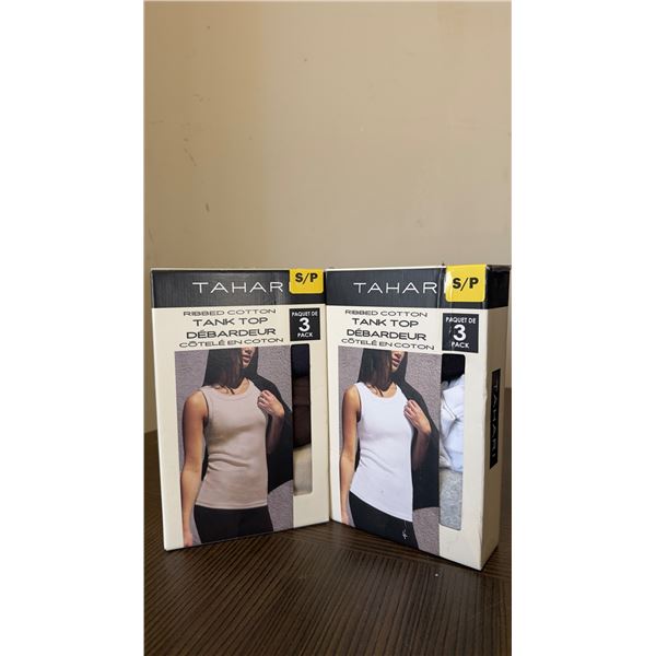 Brand New - Brand New – Tahari Women’s Ribbed Cotton Tank Top Lot – Assor