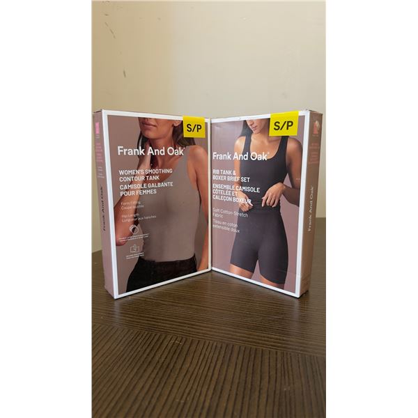 Brand New - Brand New – Frank And Oak Women’s Smoothing Tank & Rib Tank and Boxer 