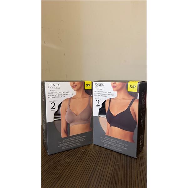 Brand New - Brand New – Jones New York Women’s Smooth Comfort Bra Lot – S