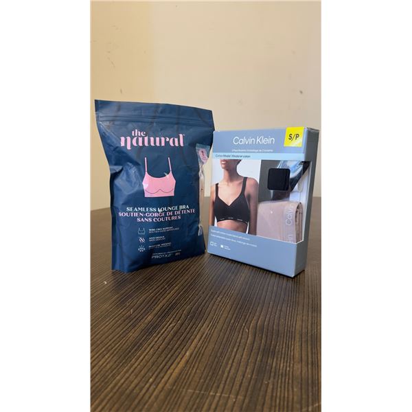 Brand New - Brand New – The Natural Lounge Bra Large & Calvin Klein Bralettes Small LotP