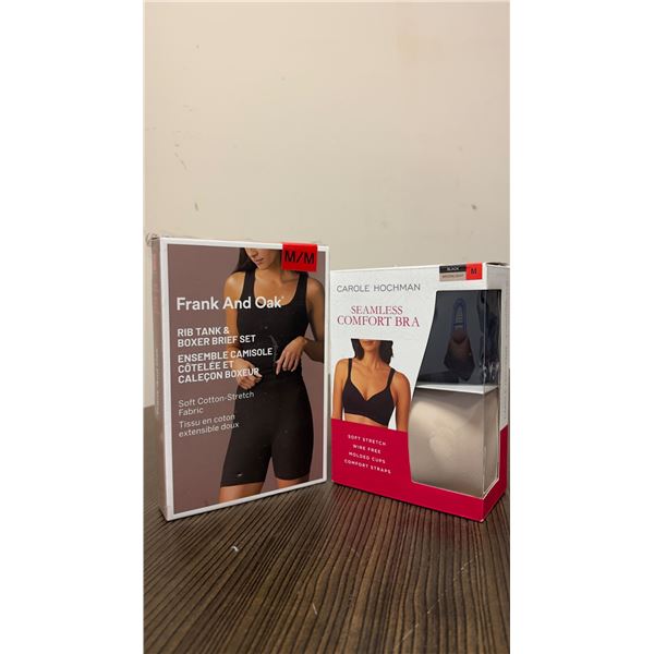 Brand New - Brand New – Frank And Oak Women’s Rib Tank & Boxer Brief Set and Carol