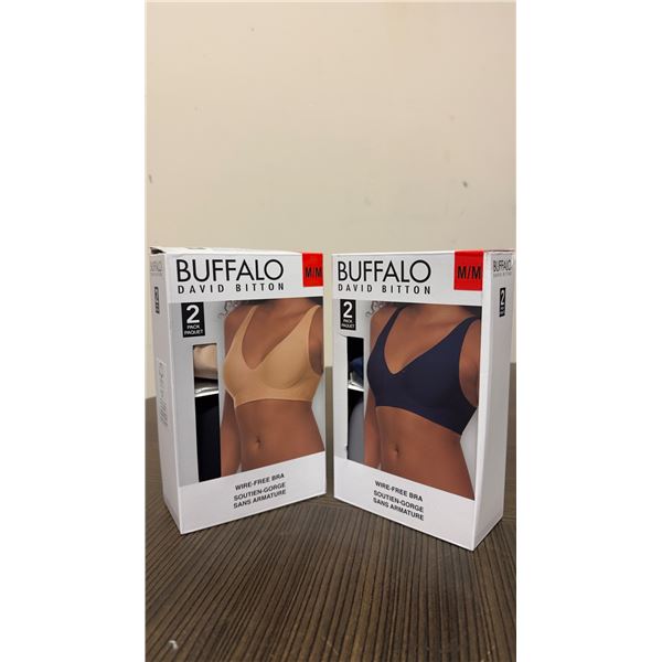 Brand New - Brand New – Buffalo David Bitton Women’s Wire-Free Bras Lot –