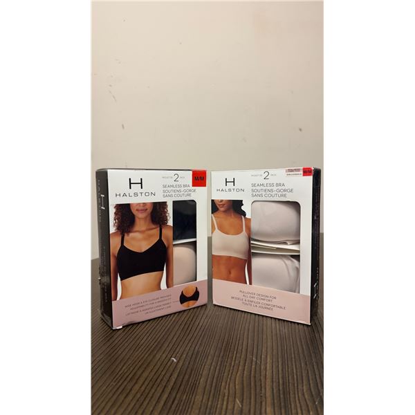 Brand New - Brand New – Halston Women’s Seamless Bras Lot – Size Medium
