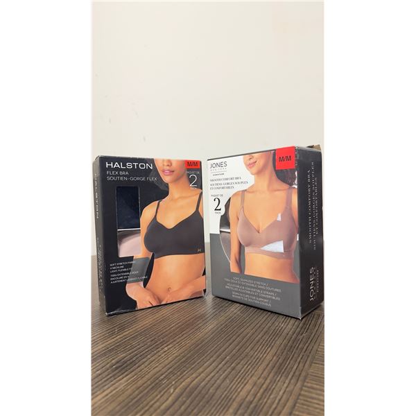 Brand New - Brand New – Halston Flex Bras & Jones New York Women’s Smooth Comfort 