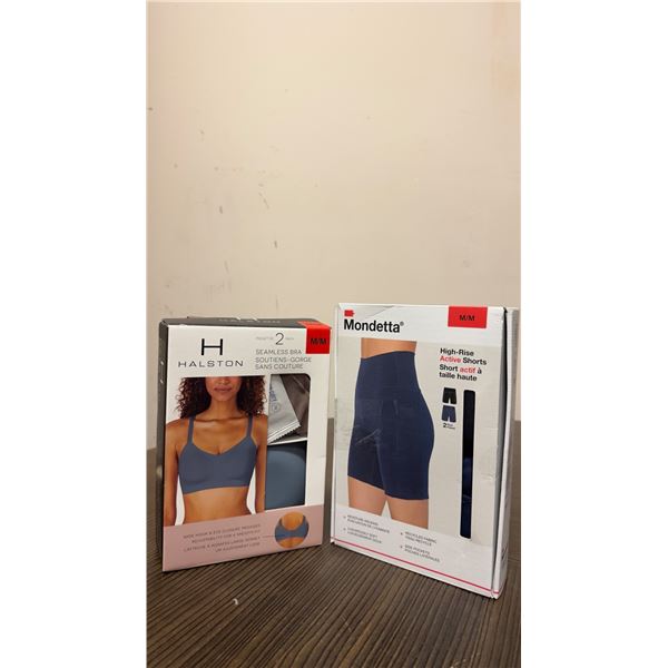 Brand New - Brand New – Halston Women’s Seamless Bras & Mondetta High-Rise Active 