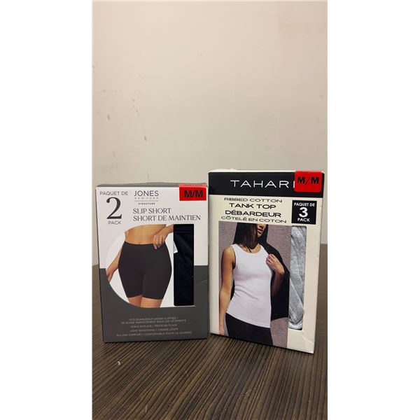 Brand New - Brand New – Jones New York Women’s Slip Shorts & Tahari Ribbed Cotton 