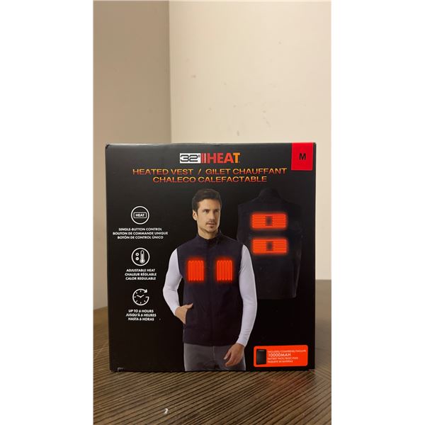Brand New - Brand New – 32 Degrees Heat Men’s Heated Vest – Size Medium