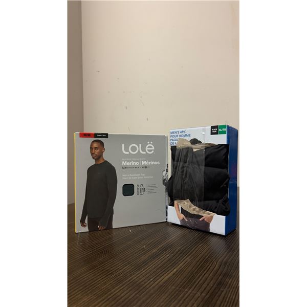 Brand New - Brand New – Lolë Men’s Merino Blend Baselayer Top (Medium) & Men[x=#82