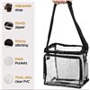 Image 1 : Brand New - Clear Lunch Bag with Adjustable Strap