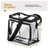 Image 3 : Brand New - Clear Lunch Bag with Adjustable Strap
