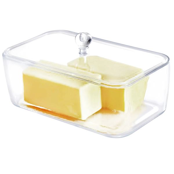Brand New - Brand New Youngever Clear Plastic Butter Container with Lid