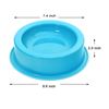 Image 3 : Brand New - Brand New Youngever 2-Pack Dog Water & Slow Feeder Bowls – Blue & Yellow