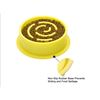 Image 5 : Brand New - Brand New Youngever 2-Pack Dog Water & Slow Feeder Bowls – Blue & Yellow