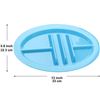 Image 4 : Brand New - Brand New Youngever 9-Pack Oval Divided Taco Plates – Assorted Colors