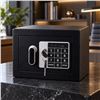 Image 1 : Brand New - Brand New Digital Security Safe with Keypad & Backup Keys – Black