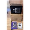 Image 2 : Brand New - Brand New Digital Security Safe with Keypad & Backup Keys – Black