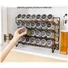Image 2 : Brand New - Brand New – Vtopmart 4-Tier Spice Rack Organizer Set – Black