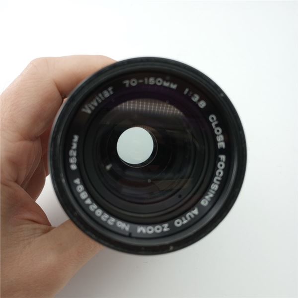 Vivitar 70-150mm 1:38 Close Focusing Auto Zoom Lens