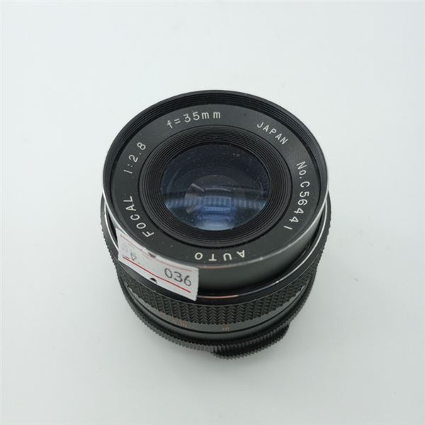 No. C56441 Auto Focal 1:2:8 f=35mm Lens