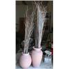 Image 1 : 2 Pink Vases