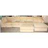 3 Pc. Sectional Sofa and Ottoman