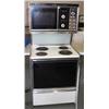 Electric Stove & Microwave Combo