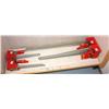 Four 17" Clamps & Six 31"  By Bessey