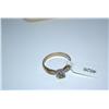 Image 2 : Ladies 14KT Gold EP Diamond Ring