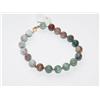 Image 1 : 14KT Gold & Jade Bracelet - 7MM