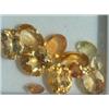 12 Yellow Citrine Stones