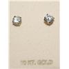 10k Gold 2ctw CZ Stone Stud Earrings