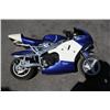 Image 4 : Blue Yamaha Bike