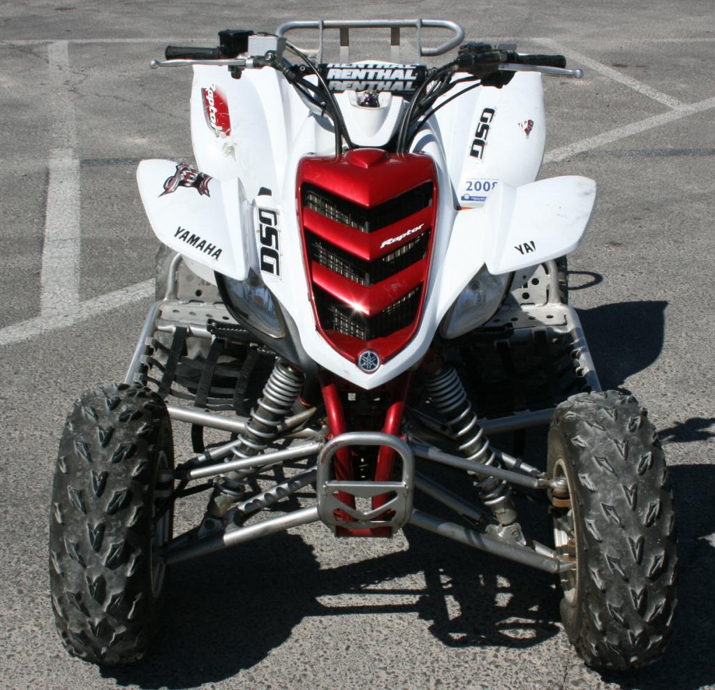 2004 Yamaha Raptor 660R 5 VALVE (WHITE)