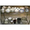 Rack Of Chinaware Set & Other Misc. Chinaware