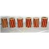 Image 1 : 6 Little Hand Drums 10" Tall