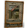 Image 1 : Wooden Bathroom Mirror