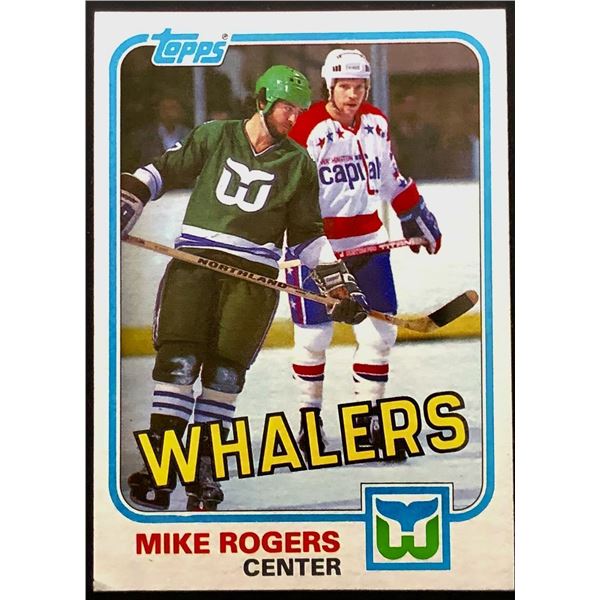 1981-82 TOPPS MIKE ROGERS