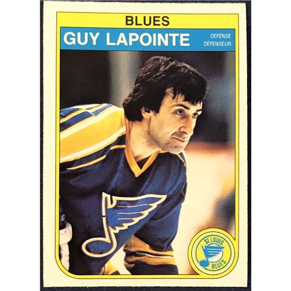 1982-83 O-PEE-CHEE GUY LAPOINTE (HOF)